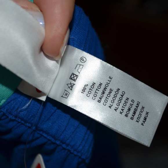 NWOT Sz M/L ERES Blue Turquiose Mid Length Pull On Skirt - Picture 6 of 6